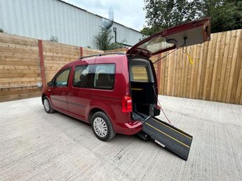 Volkswagen Caddy 3 Seat Auto Wheelchair Accessible Disabled Access Vehicle WAV