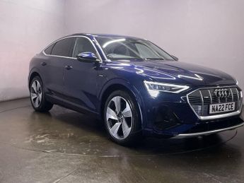 AUDI E-TRON 55 S line Sportback 5dr Electric Auto quattro 95kWh (11kW Charge