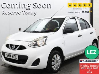 Nissan Micra 1.2 Visia Hatchback 5dr Petrol Manual Euro 5 (80 ps)