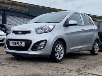 KIA PICANTO 1.25 2 Hatchback 5dr Petrol Auto Euro 5 (84 bhp)
