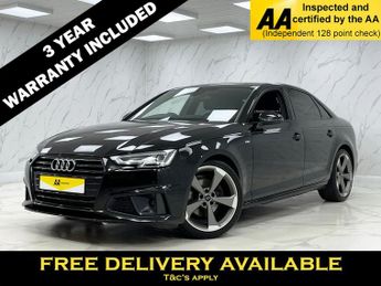AUDI A4 2.0 TFSI 35 Black Edition Saloon 4dr Petrol Manual Euro 6 (s/s) 