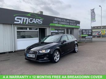 Audi A3 1.6 TDI Sport Sportback 5dr Diesel Manual Euro 6 (s/s) (110 ps)