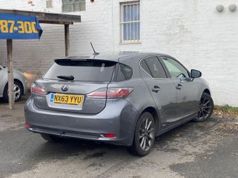 LEXUS CT 1.8 200h Advance Hatchback 5dr Petrol Hybrid CVT Euro 5 (s/s) (1