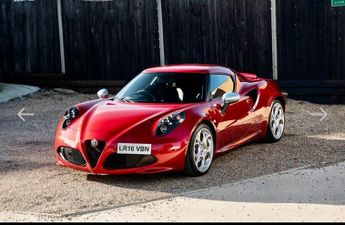 Alfa Romeo 4C 1750 TBi Coupe 2dr Petrol TCT Euro 6 (240 bhp)