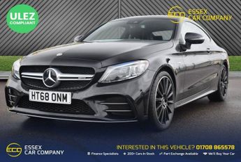 Mercedes C Class 3.0 C43 V6 AMG (Premium Plus) Coupe 2dr Petrol G-Tronic+ 4MATIC 