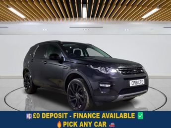 Land Rover Discovery Sport 2.0 TD4 HSE Black SUV 5dr Diesel Auto 4WD Euro 6 (s/s) (180 ps)