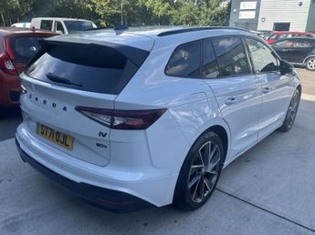 SKODA ENYAQ 82kWh 80x SportLine SUV 5dr Electric Auto 4WD (DC125kW) (265 ps)