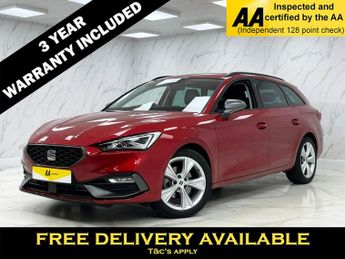 SEAT Leon 1.0 eTSI MHEV FR Estate 5dr Petrol Hybrid DSG Euro 6 (s/s) (110 