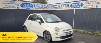 Fiat 500 1.2 Lounge Hatchback 3dr Petrol Manual Euro 6 (s/s) (69 bhp)