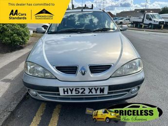 RENAULT MEGANE Automatic 1.6 EXPRESSION PLUS 16V 5d 110 BHP 