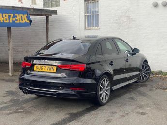 AUDI A3 1.5 TFSI CoD Black Edition Saloon 4dr Petrol Manual Euro 6 (s/s)