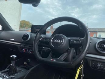 AUDI A3 1.5 TFSI CoD Black Edition Saloon 4dr Petrol Manual Euro 6 (s/s)