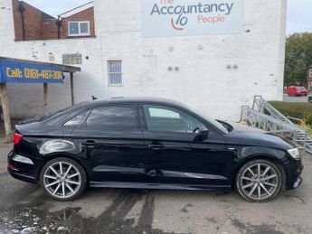 AUDI A3 1.5 TFSI CoD Black Edition Saloon 4dr Petrol Manual Euro 6 (s/s)