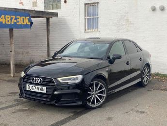 AUDI A3 1.5 TFSI CoD Black Edition Saloon 4dr Petrol Manual Euro 6 (s/s)