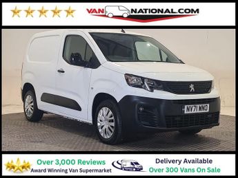 Peugeot Partner 1.5 BLUEHDI 1000 PROFESSIONAL PREMIUM 100 BHP SWB