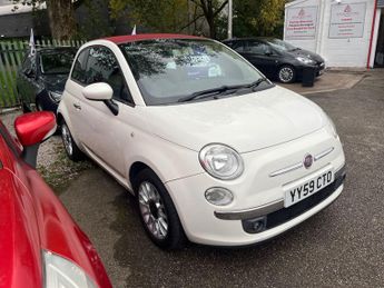 Fiat 500 1.2 Lounge Convertible 2dr Petrol Manual Euro 5 (69 bhp)