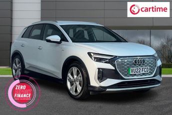 AUDI Q4 E-TRON 40 S line SUV 5dr Electric Auto 82kWh (204 ps) 10.25in Multimedi