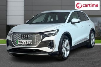 AUDI Q4 E-TRON 40 S line SUV 5dr Electric Auto 82kWh (204 ps) 10.25in Multimedi