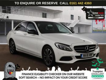 Mercedes C Class 2.1 C220d Sport (Premium) Saloon 4dr Diesel G-Tronic+ Euro 6 (s/