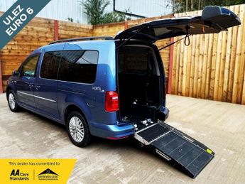 Volkswagen Caddy 5 Seat Auto Wheelchair Accessible Disabled Access Vehicle WAV