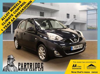 Nissan Micra 1.2 Acenta Hatchback 5dr Petrol Manual Euro 5 (80 ps)