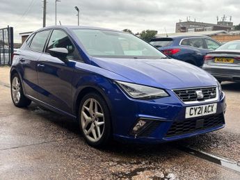SEAT Ibiza 1.0 TSI FR Hatchback 5 Door Petrol Manual Blue Euro 6 1 Former K