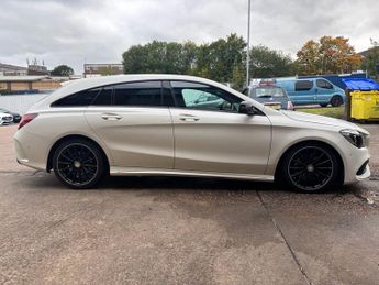 MERCEDES-BENZ CLA 2.1 CLA220d AMG Line Shooting Brake 5 Door Diesel Automatic Whit