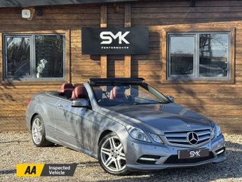 Mercedes E Class 3.0 E350 CDI V6 BlueEfficiency Sport Cabriolet 2dr Diesel G-Tron
