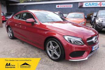 Mercedes C Class 2.1 C220d AMG Line Coupe 2dr Diesel G-Tronic+ Euro 6 (s/s) (170 