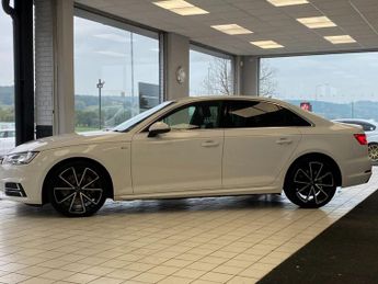 AUDI A4 3.0 TDI V6 S line Saloon 4dr Diesel Tiptronic quattro Euro 6 (s/