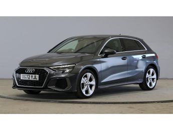 Audi A3 1.0 TFSI 30 S line Sportback 5dr Petrol Manual Euro 6 (s/s) (110