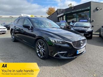 Mazda 6 2.2 SKYACTIV-D Sport Nav Tourer 5dr Diesel Manual Euro 6 (s/s) (