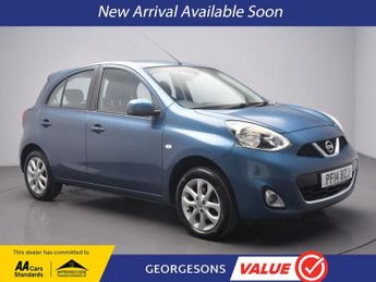 Nissan Micra 1.2 Acenta Hatchback 5dr Petrol Manual Euro 5 (80 ps)