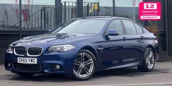 BMW 520 2.0 520d M Sport Saloon 4dr Diesel Auto Euro 6 (s/s) (190 ps)