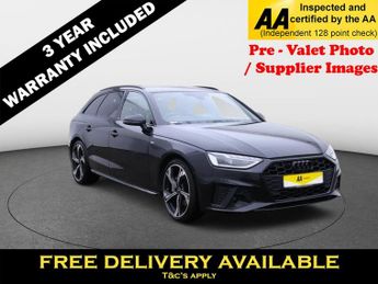 Audi A4 2.0 TFSI 40 Black Edition Estate 5dr Petrol S Tronic Euro 6 (s/s