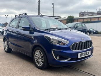 Ford Ka 1.2 Ti-VCT Zetec Hatchback 5 Door Petrol Manual Blue Euro 6 1 Fo
