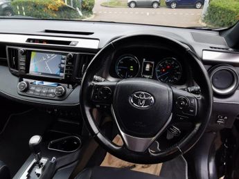 TOYOTA RAV4 2.5 VVT-h Icon SUV 5dr Petrol Hybrid CVT 4WD Euro 6 (s/s) (Safet
