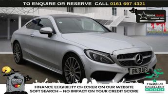 Mercedes C Class 2.1 C220d AMG Line (Premium) Coupe 2dr Diesel G-Tronic+ Euro 6 (