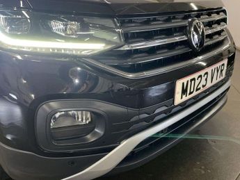 VOLKSWAGEN T-CROSS 1.0 TSI Black Edition SUV 5dr Petrol DSG Euro 6 (s/s) (110 ps)