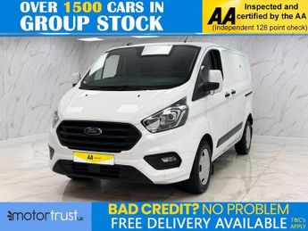 FORD TRANSIT CUSTOM 2.0 340 EcoBlue Trend Panel Van 5dr Diesel Manual L1 H1 Euro 6 (