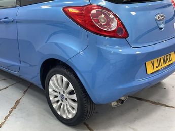 FORD KA 1.2 Zetec Hatchback 3dr Petrol Manual Euro 5 (s/s) (69 ps) - AA