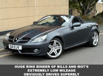 Mercedes SLK 3.0 SLK300 Convertible 2dr Petrol G-Tronic Euro 5 (231 ps)