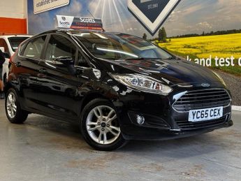 Ford Fiesta 1.0T EcoBoost Zetec Hatchback 5 Door Petrol Manual Black Euro 6