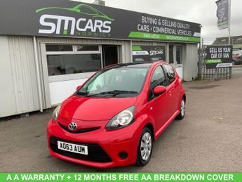 Toyota AYGO 1.0 VVT-i Move Hatchback 5dr Petrol MultiMode Euro 5 (68 ps)