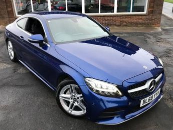 MERCEDES-BENZ C-CLASS 1.5 C200 MHEV AMG Line Coupe 2dr Petrol G-Tronic+ Euro 6 (s/s) (