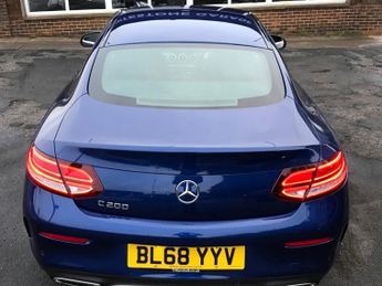 MERCEDES-BENZ C-CLASS 1.5 C200 MHEV AMG Line Coupe 2dr Petrol G-Tronic+ Euro 6 (s/s) (