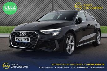Audi A3 1.0 TFSI 30 S line Sportback 5dr Petrol Manual Euro 6 (s/s) (110