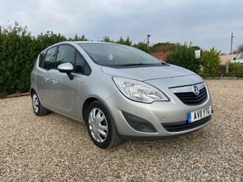 Vauxhall Meriva 1.4 16V Exclusiv MPV 5dr Petrol Manual Euro 5 (Non AC) (100 ps)