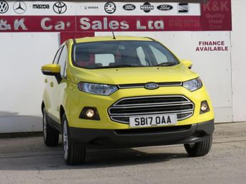 FORD ECOSPORT 1.5 Zetec SUV 5dr Petrol Powershift 2WD Euro 5 (112 ps)