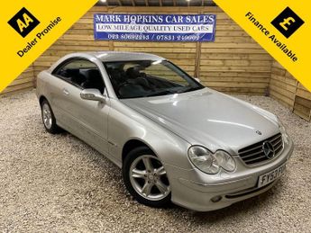 Mercedes CLK 1.8 CLK200 Kompressor Avantgarde Coupe 2dr Petrol Automatic (214